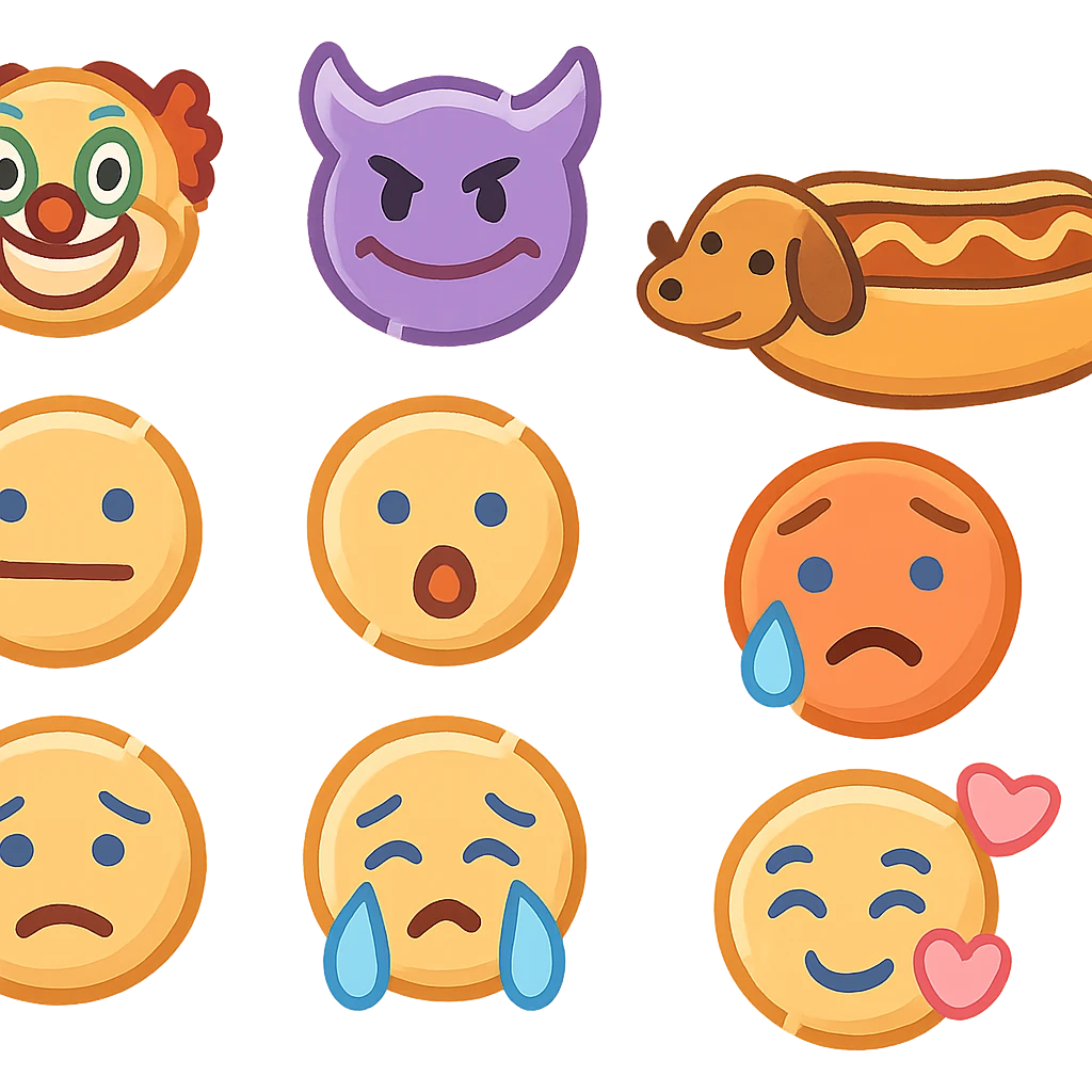 hot dog dog emoji