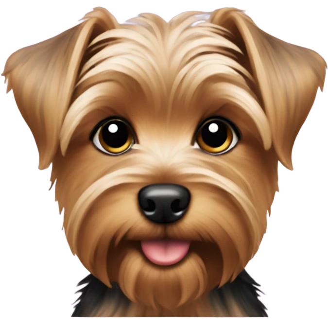 Yorkie puppy  emoji