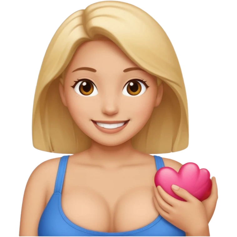 big breast emoji