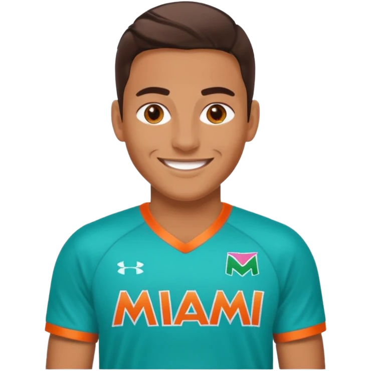 je suis avec maillot de NTM Miami emoji