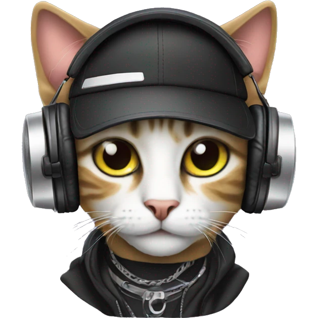 Dj cat emoji