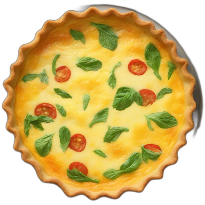 Super recette quiche emoji