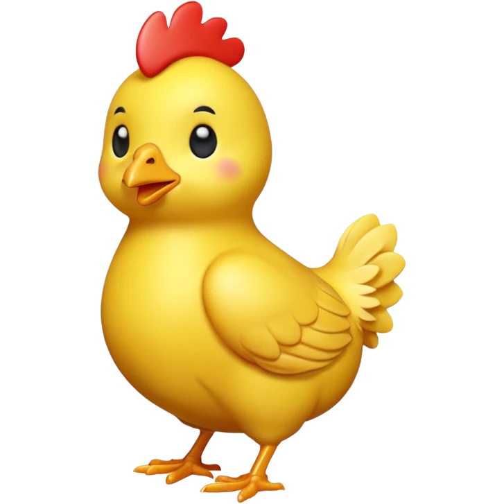 chicken 3d imoji transparen  emoji