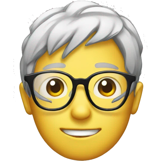 yuzu with glasses emoji