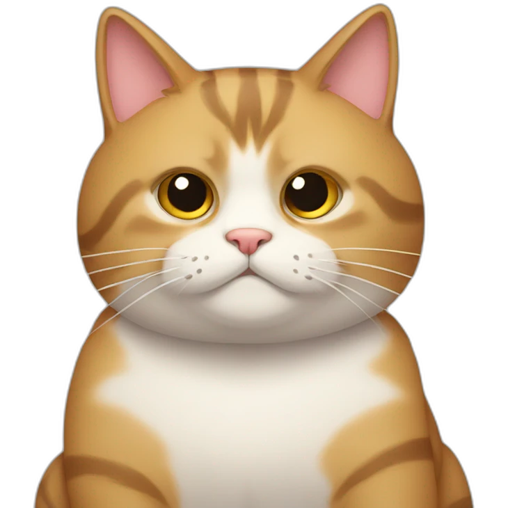 cat overbooked emoji