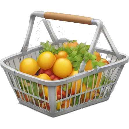 market basket emoji