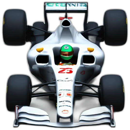 Formule 1 upside view emoji