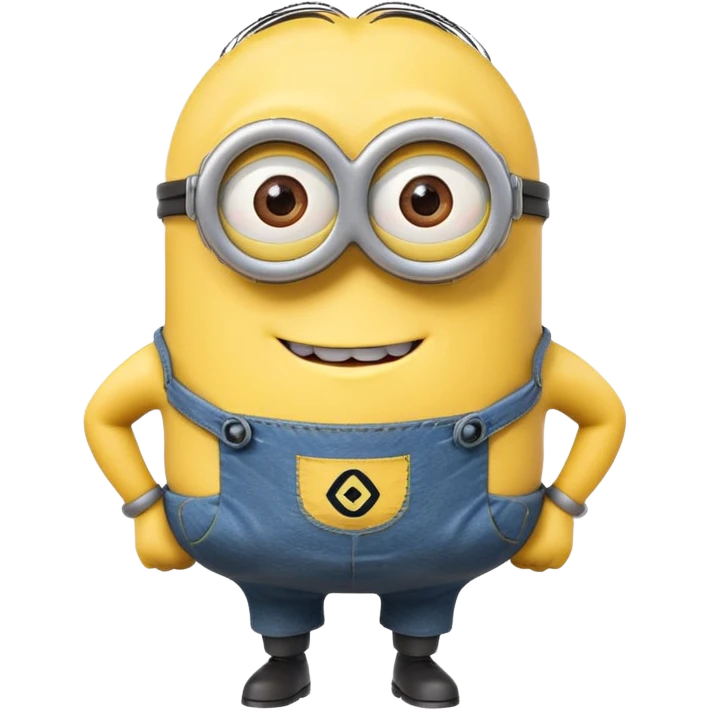 A yellow minion looking over his shoulder, showing his butt cheeks, with his butt crack showing  emoji