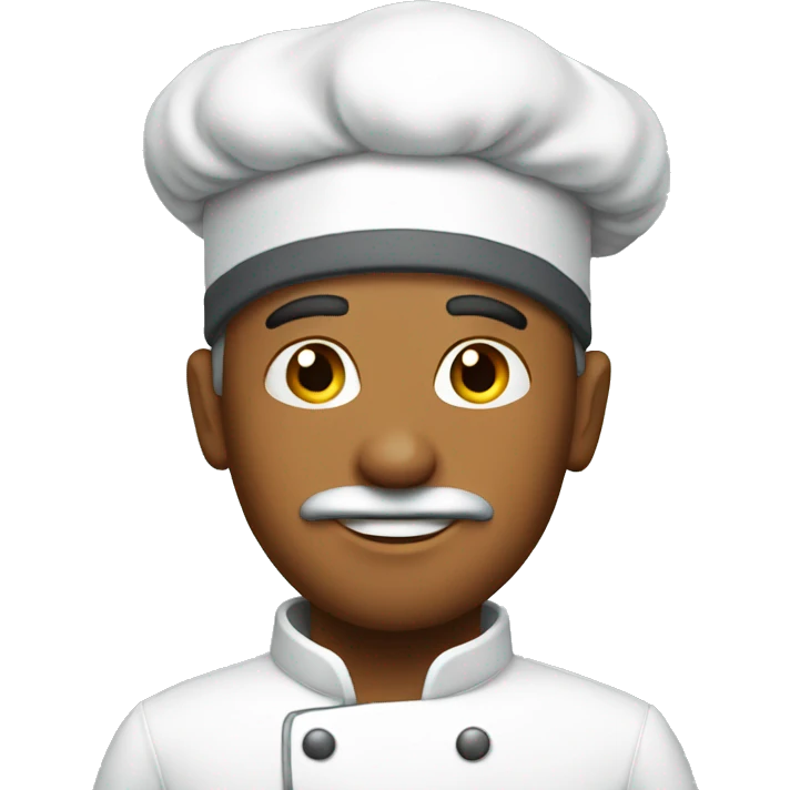 Chef on winter emoji