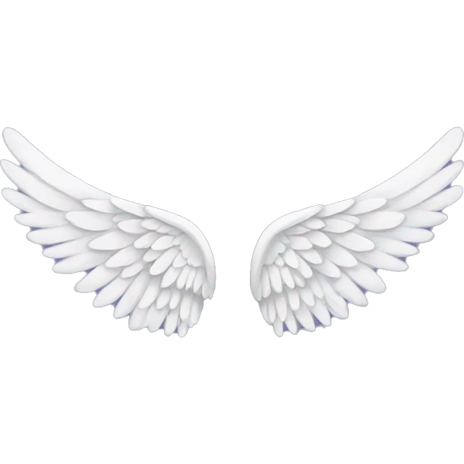 Angel wings emoji