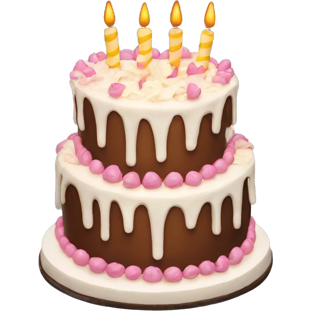 Birthday cake emoji