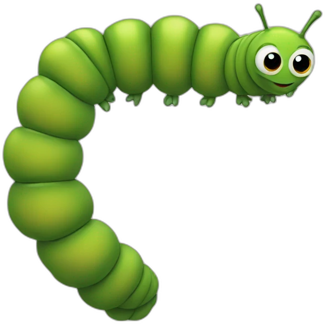 caterpillar emoji