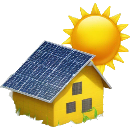 solar panel on a corn field emoji