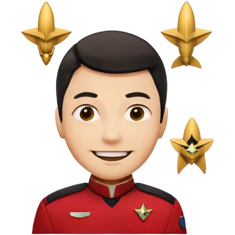 an emoji like scotty from startrek emoji