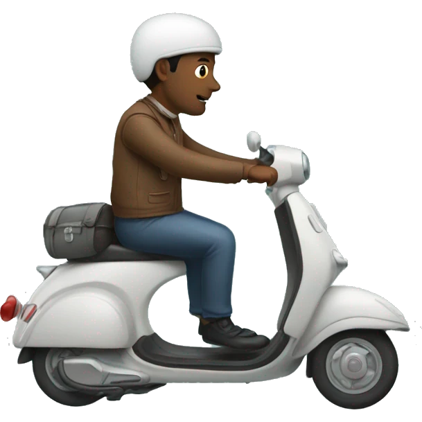 Scootering emoji