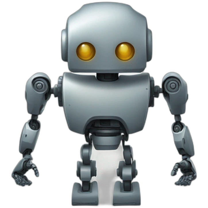 main de robot qui indique vers la droite emoji