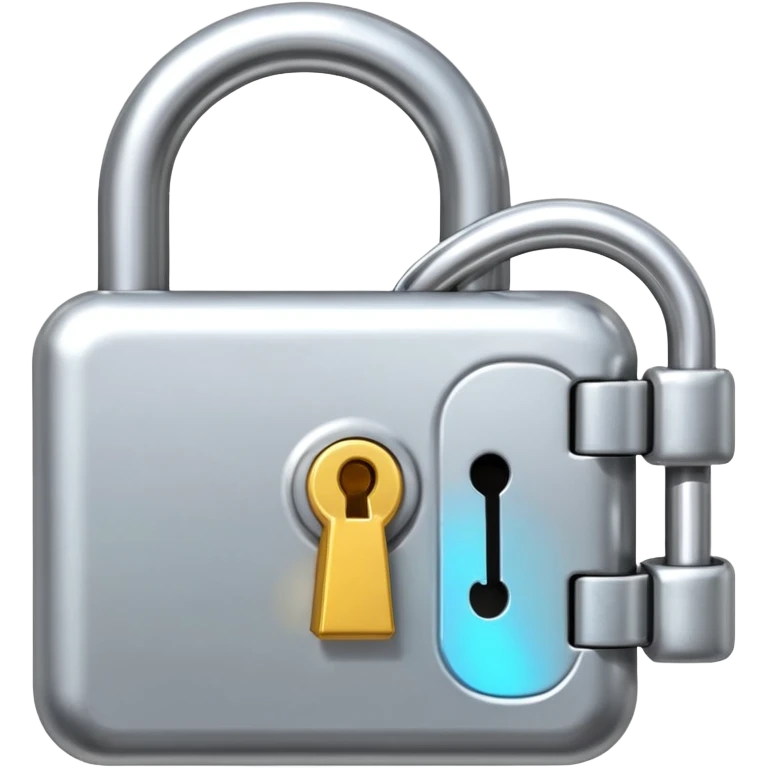 a opened  lock  emoji