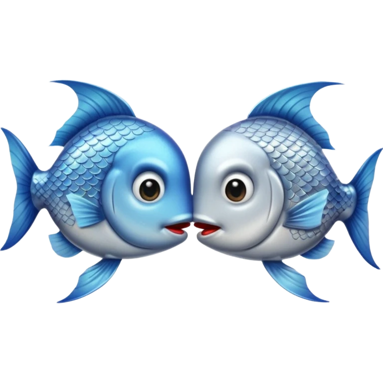 two fishes kissing emoji