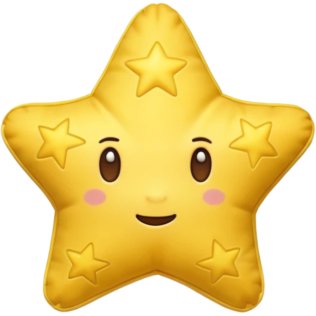 yellow puffy star emoji