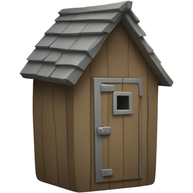 Outhouse emoji