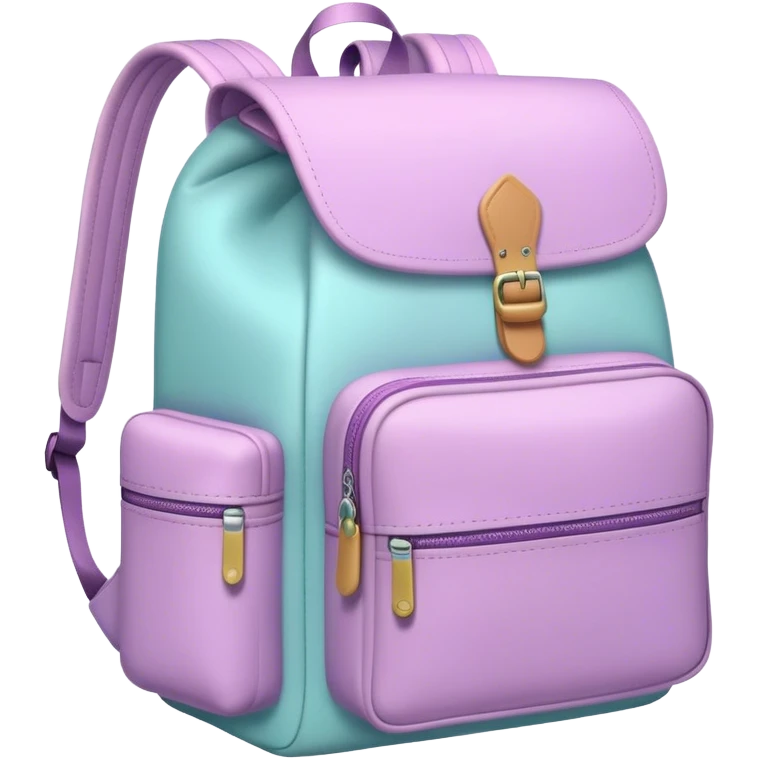 pastel backpack emoji