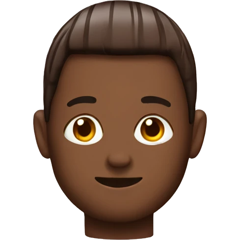 isagi with chocolate on the head emoji