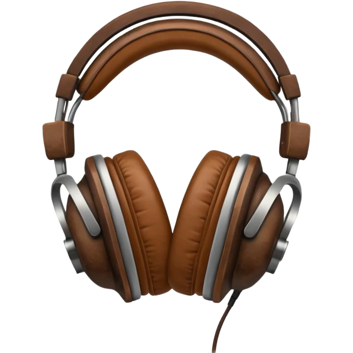 vintage headphone emoji