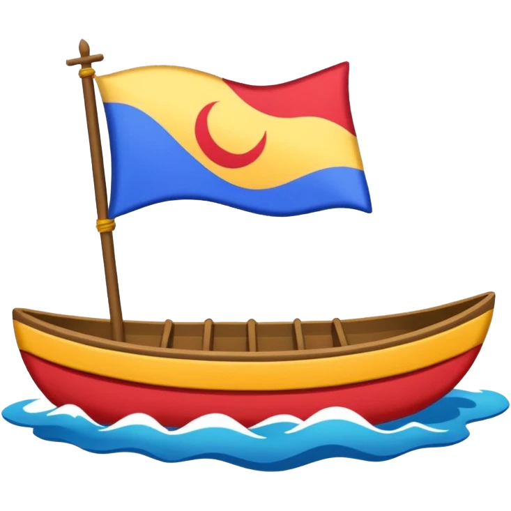 Le drapeau des gens du voyage emoji