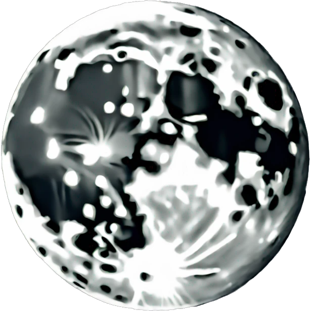 Moon at night  emoji