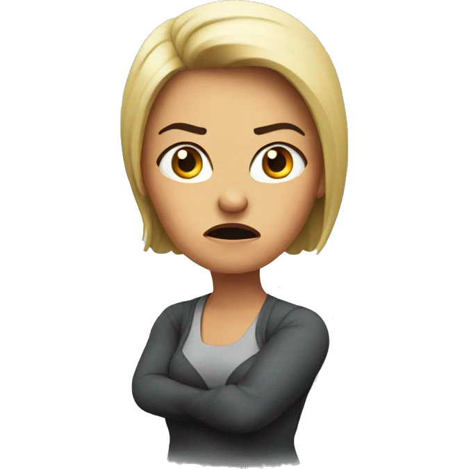 Angry wife emoji