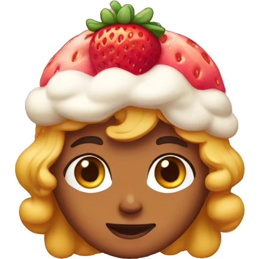 Strawberry shortcake  emoji