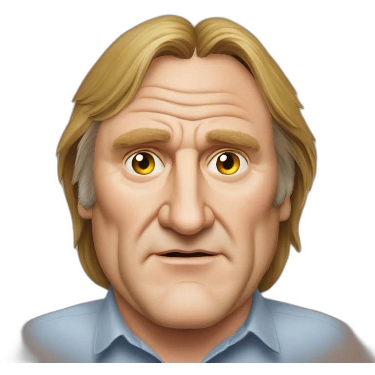 Gerard Depardieu clin d’oeil emoji