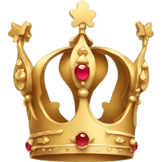 Royal crown emoji