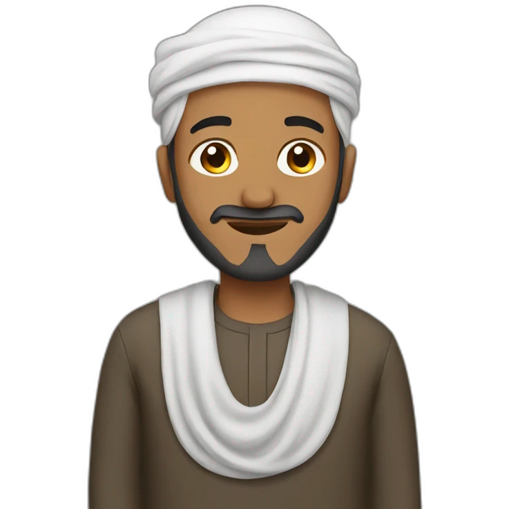 Muslim man emoji