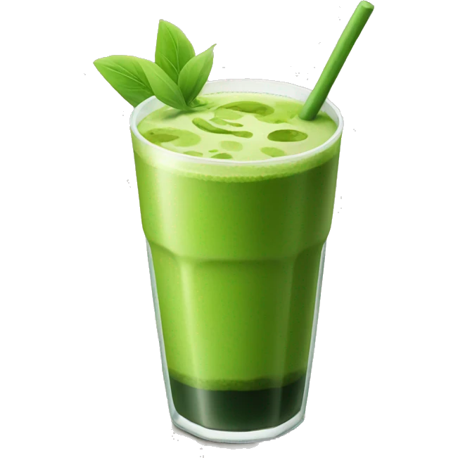 Matcha drink  emoji
