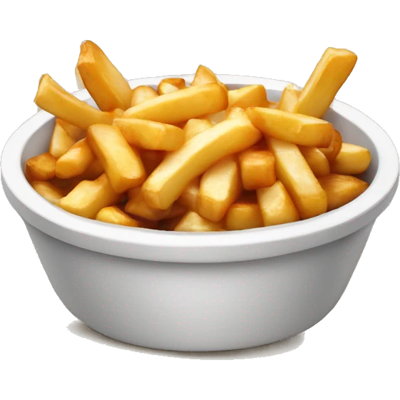 Poutine qui mange du poutin emoji