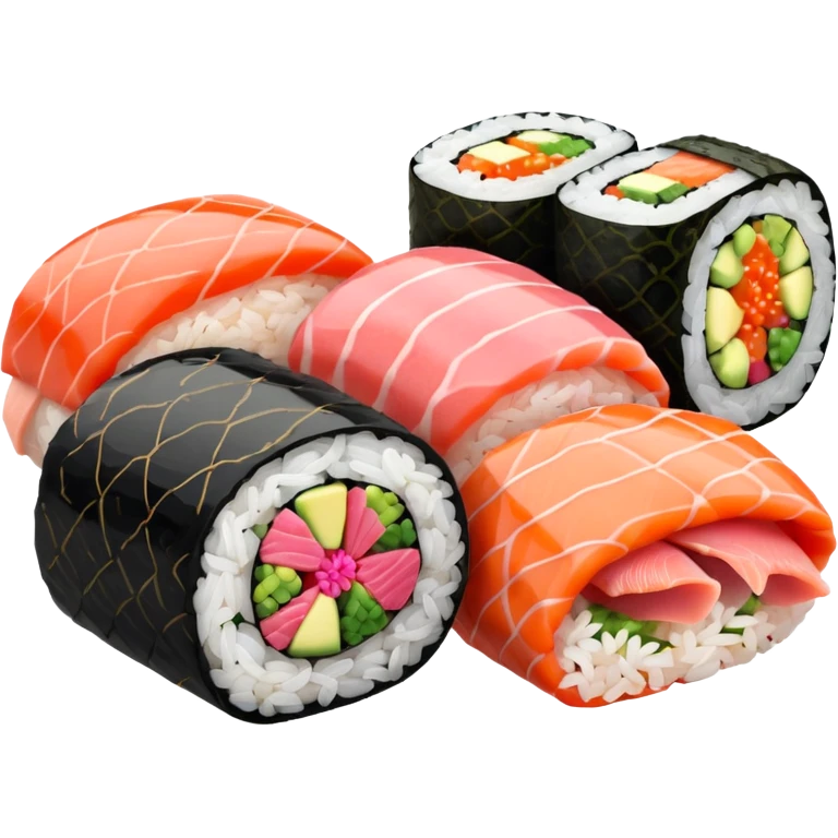 sushi rosa emoji