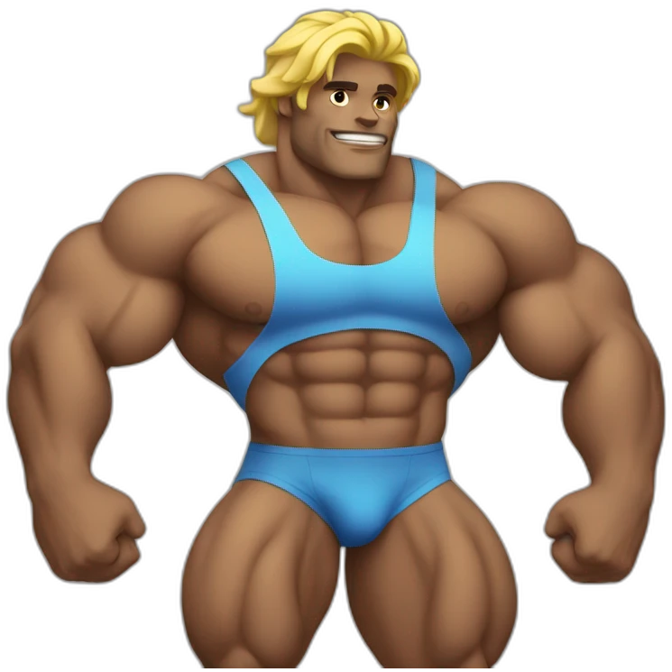 Body builder emoji
