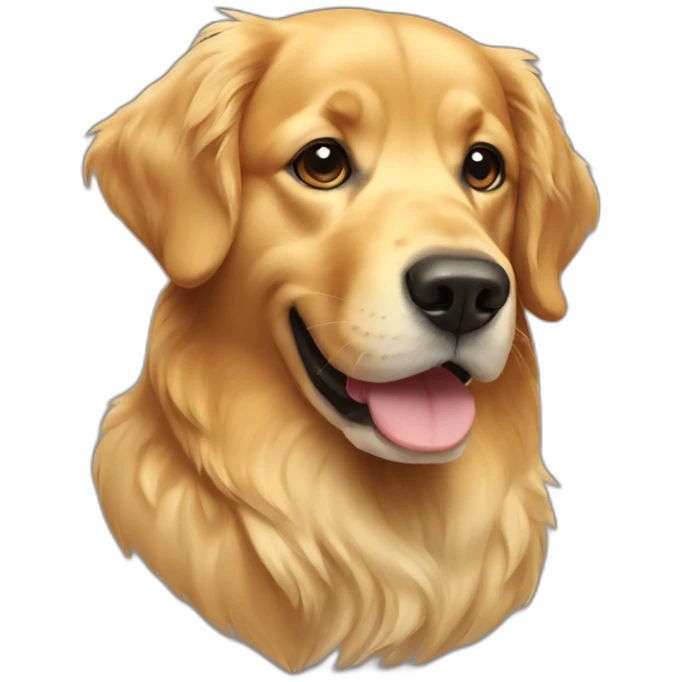 golden retriever emoji