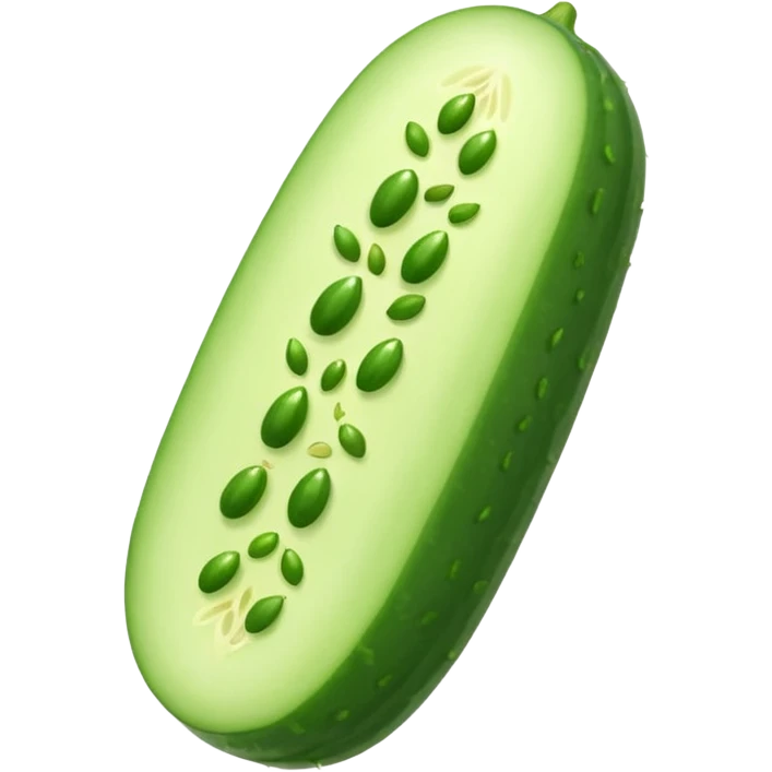 A cucumber in a finger hole  emoji