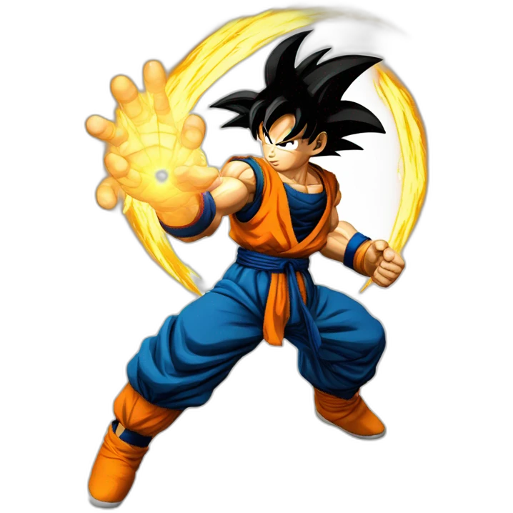 goku do kamehameha emoji