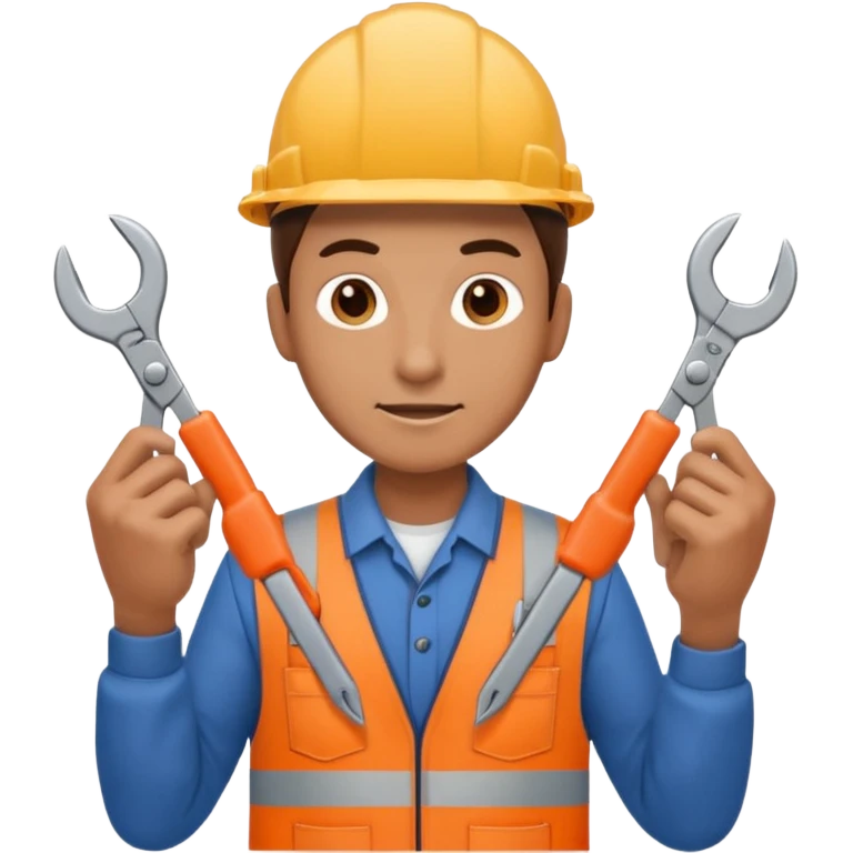 Electrician with Wire Cutters Open emoji