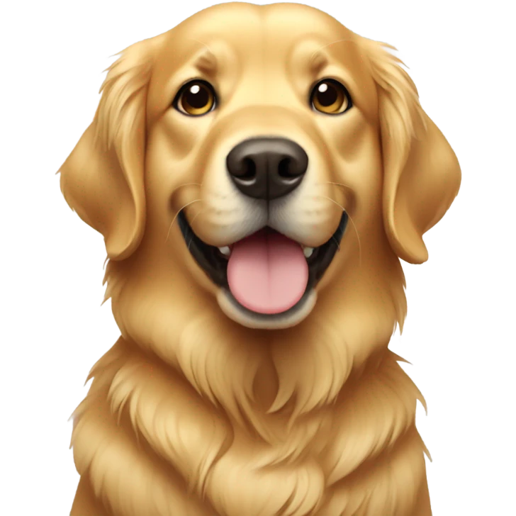 golden retriever emoji
