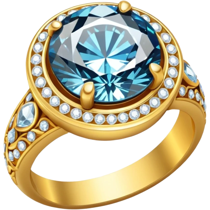 glitter ring diamond emoji