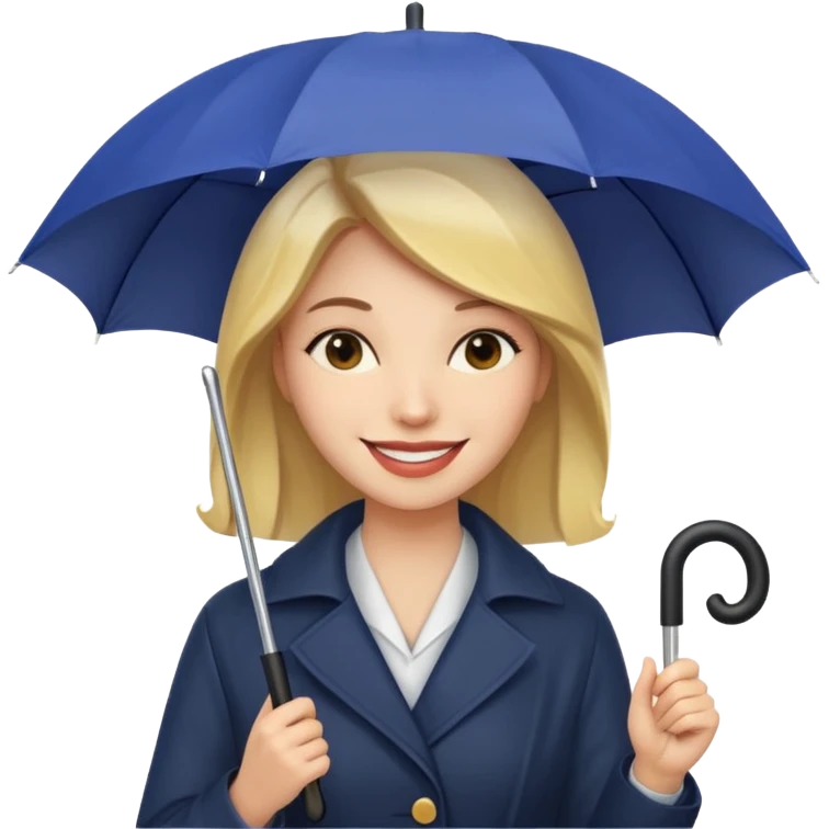 HOLDİNG UMBRELLA WOMAN emoji