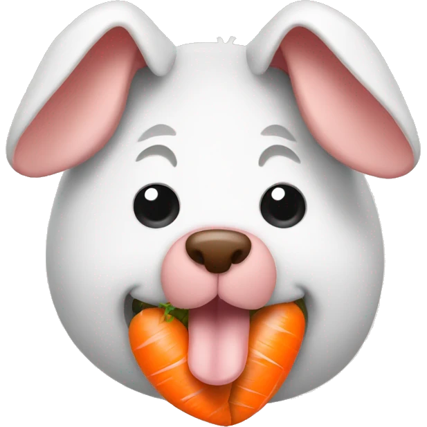 ham with carrots emoji