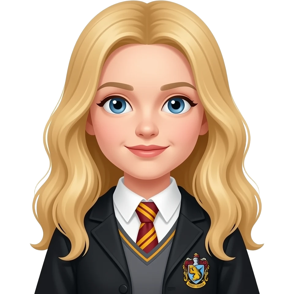 luna lovegood blonde hair ravenclaw emoji
