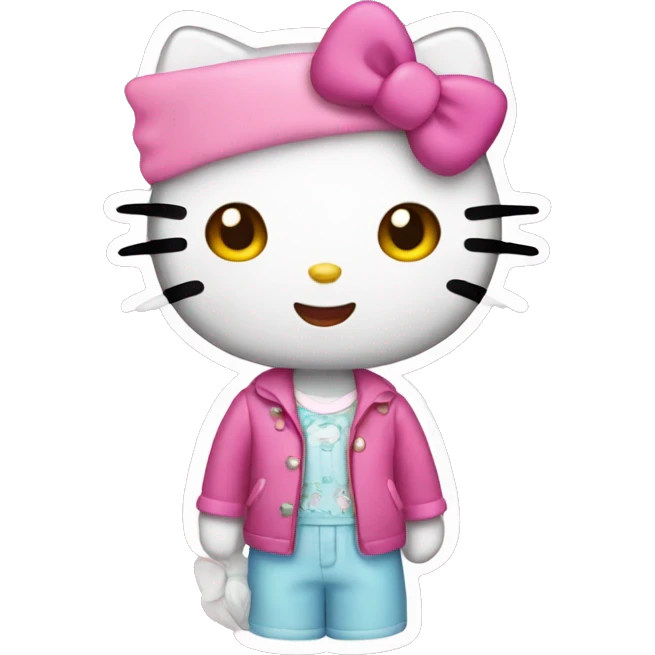 Hello Kitty emoji