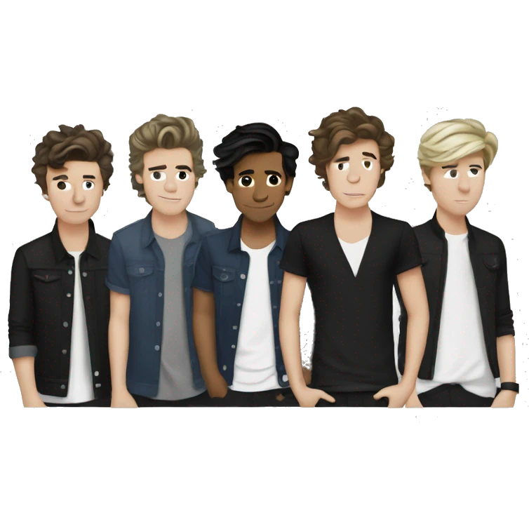 one direction band emoji
