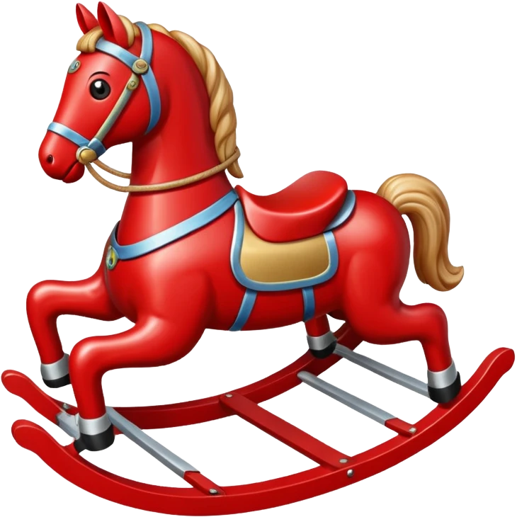 red Rocking Horse emoji